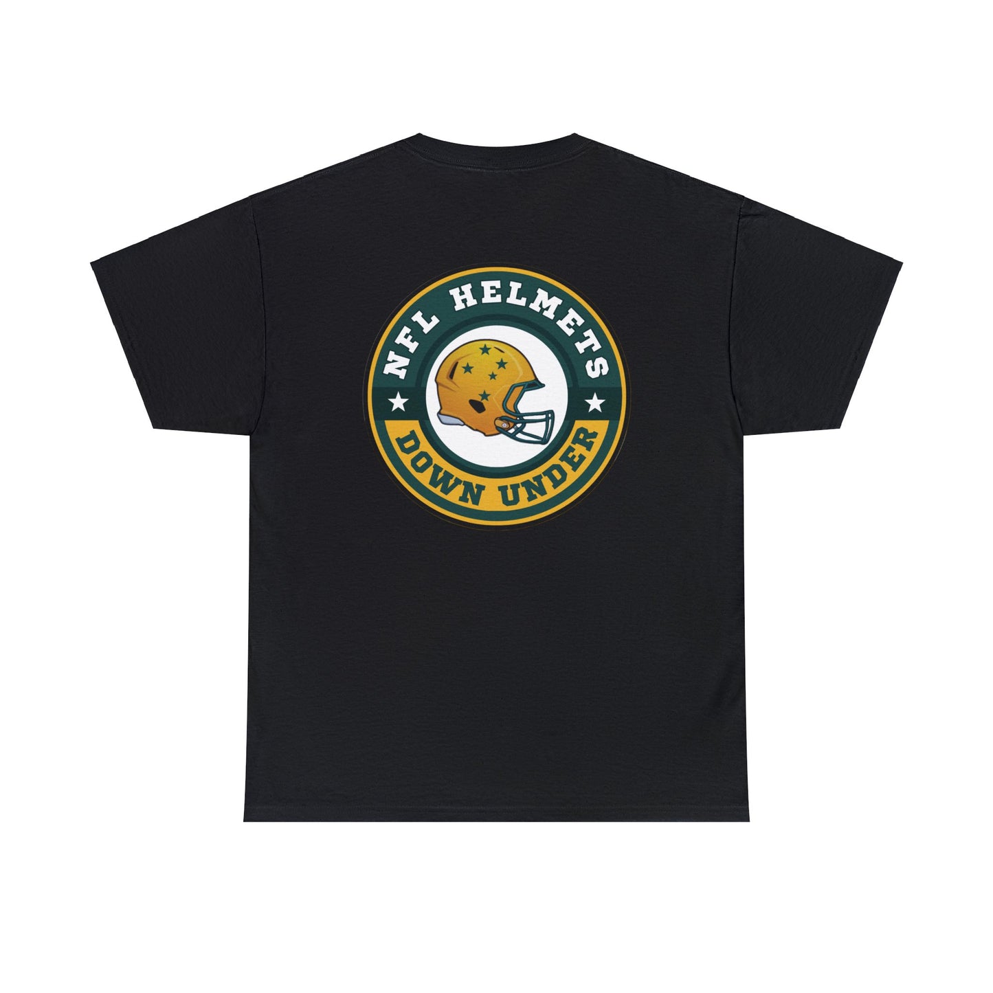 NFL Helmets Down Under T-Shirt Black