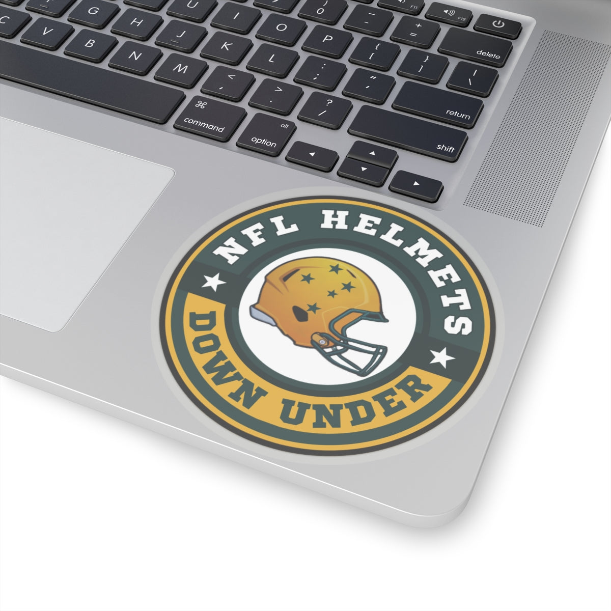 NFL Helmets Down Under Kiss-Cut Sticker