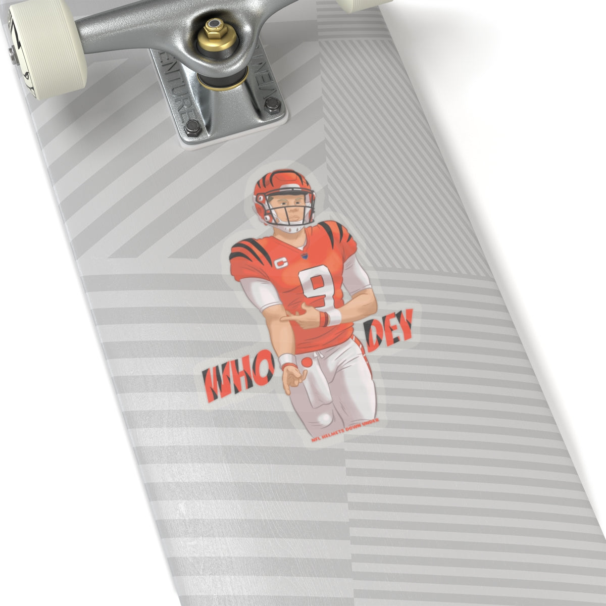 Who Dey - Kiss cut sticker