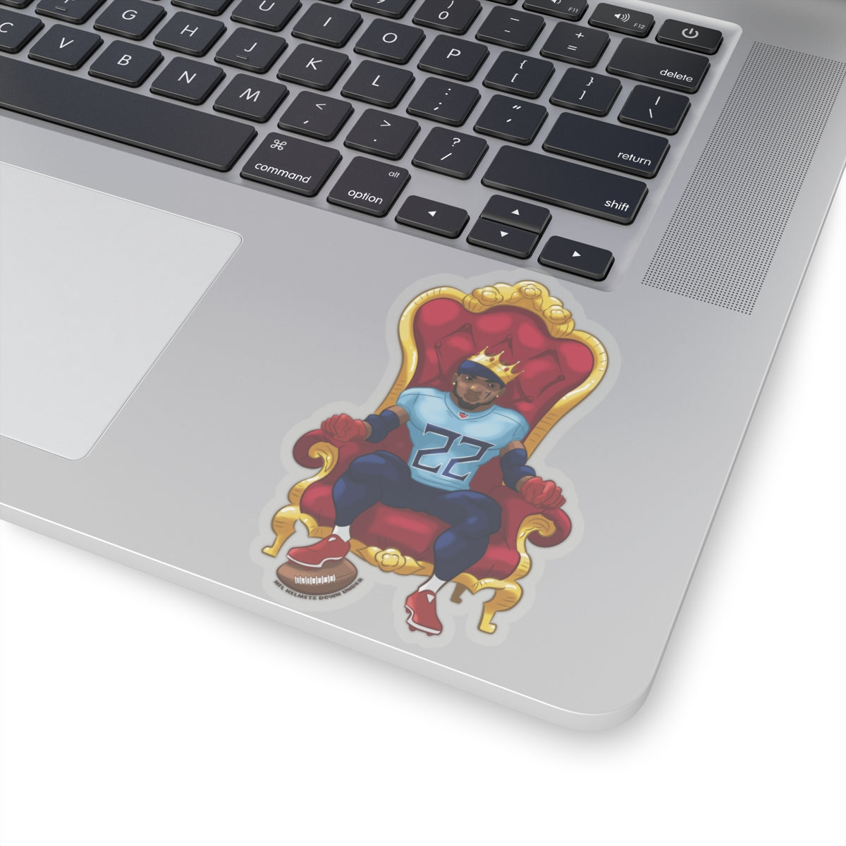 King Henry Thrown - Kiss Cut Sticker