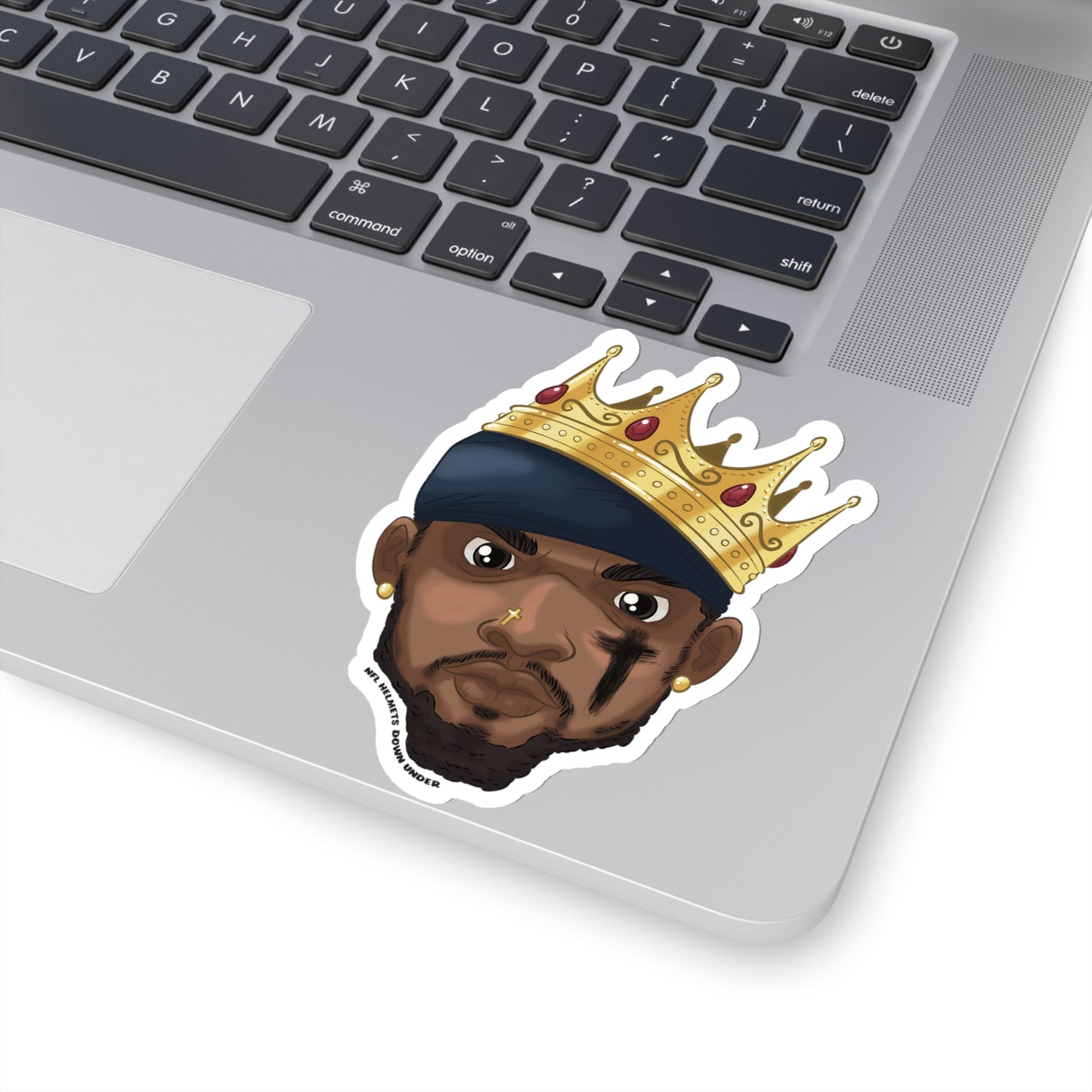 King Henry Crown Kiss-Cut Sticker