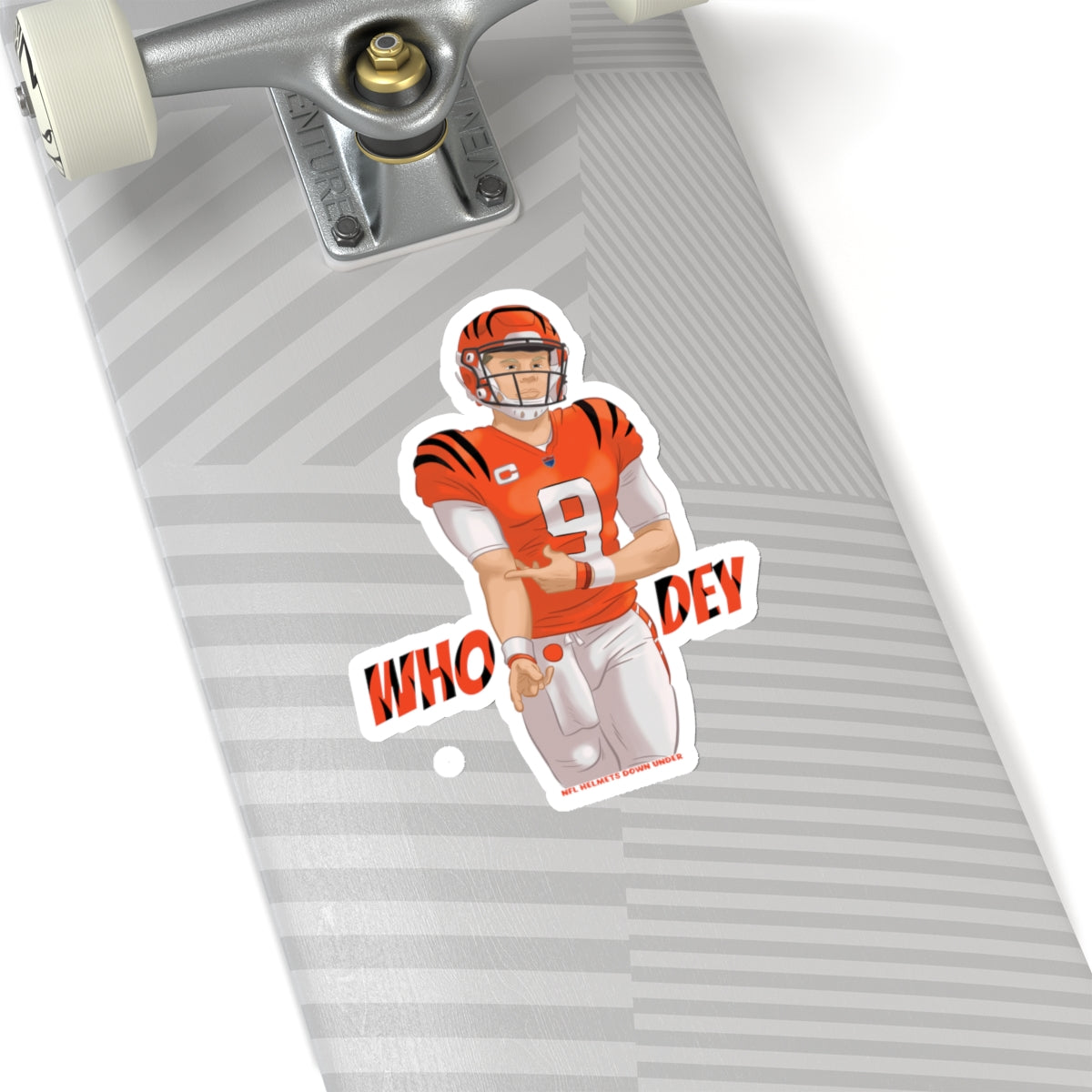 Who Dey - Kiss cut sticker