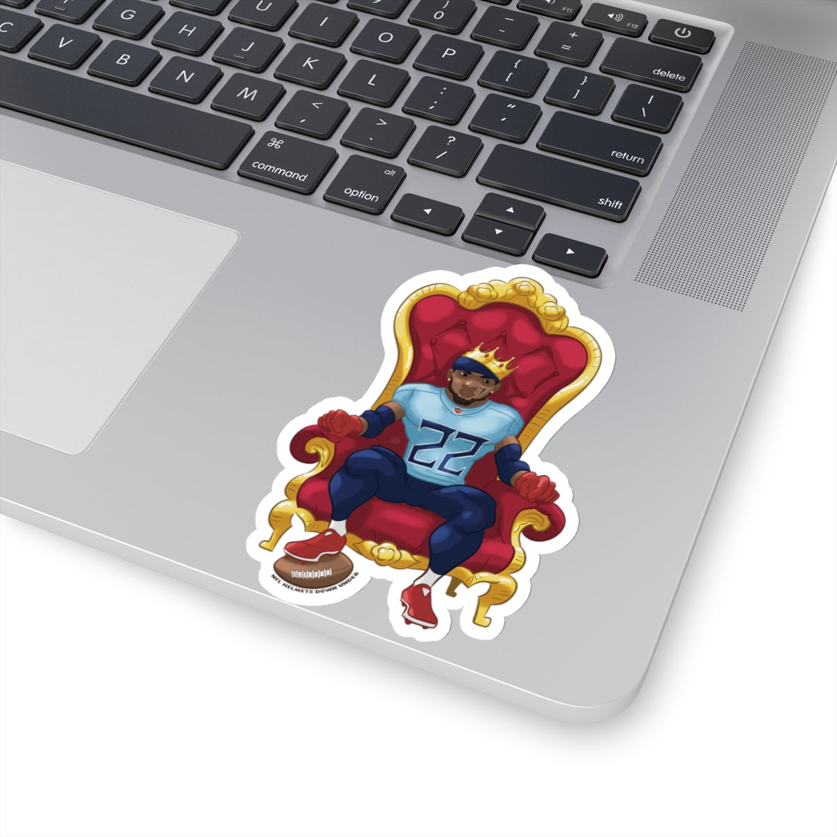 King Henry Thrown - Kiss Cut Sticker