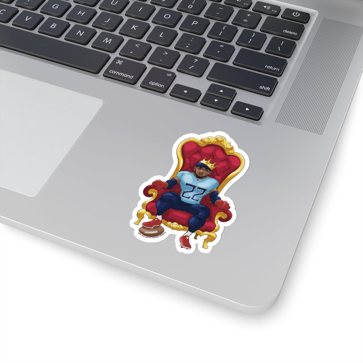 King Henry Thrown - Kiss Cut Sticker