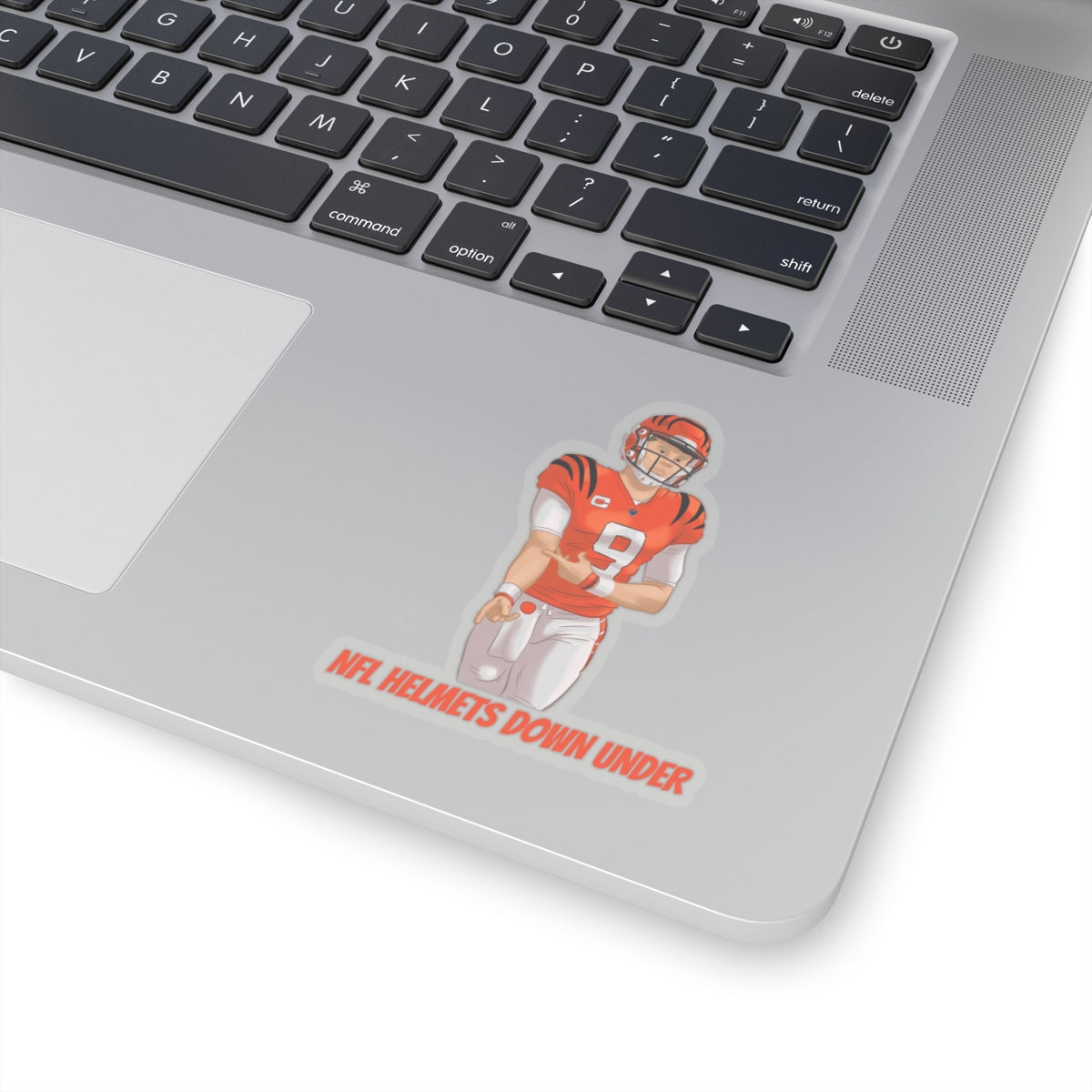 Ice in his Veins Helmet Kiss-Cut Sticker