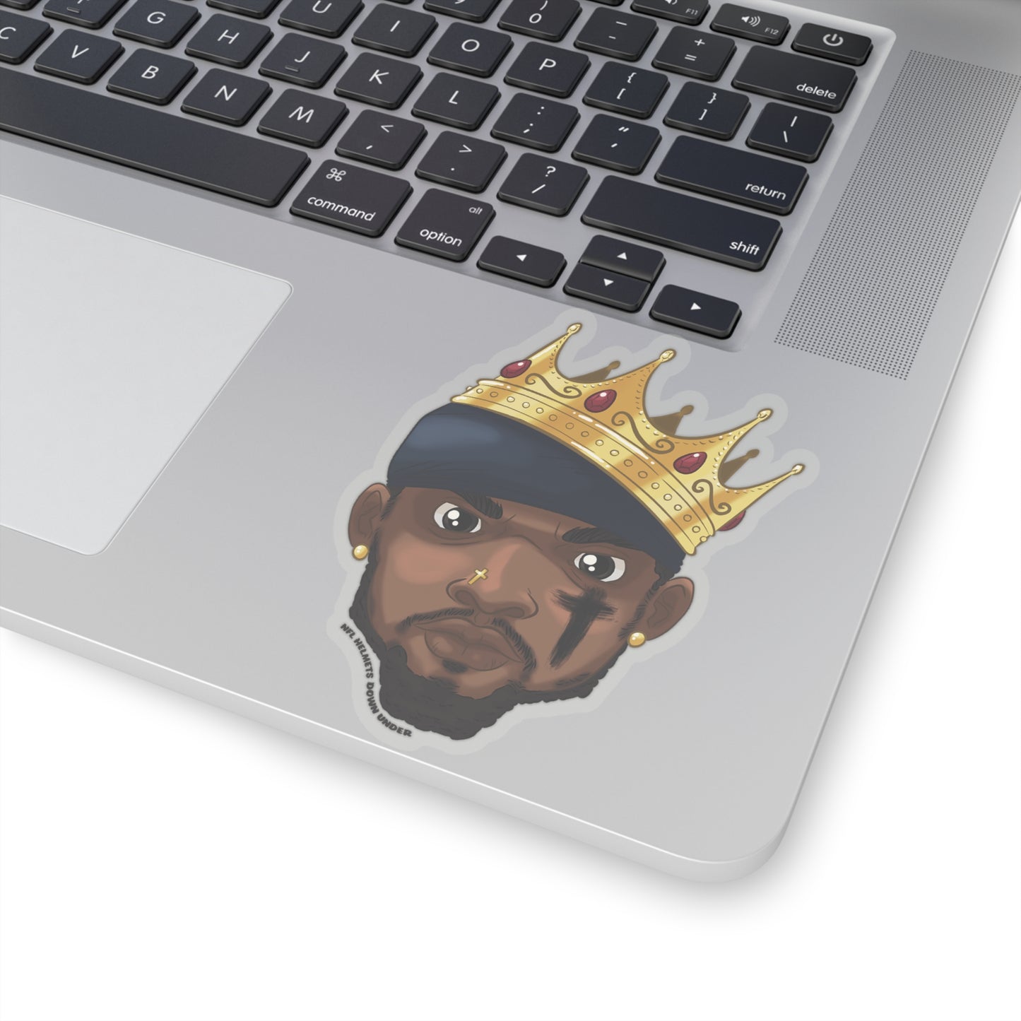 King Henry Crown Kiss-Cut Sticker